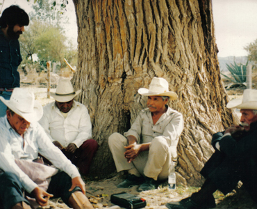 Cantores en el río Nazas